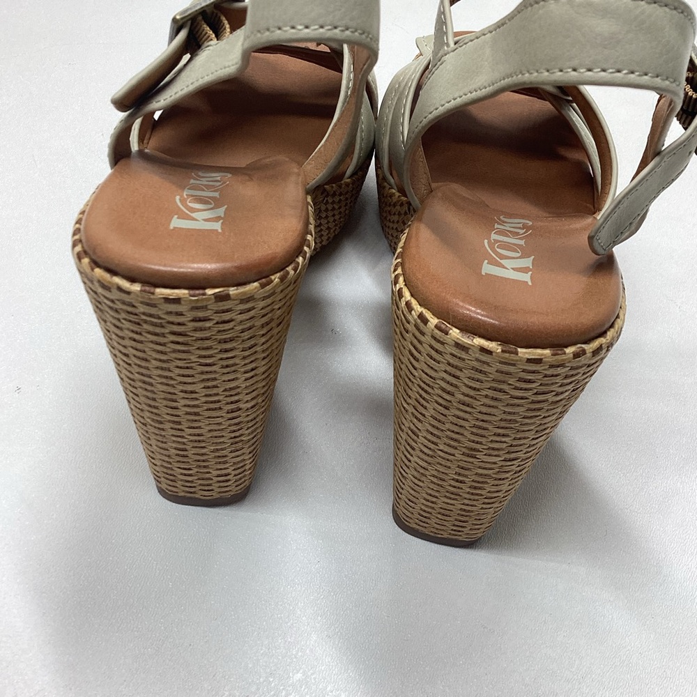 Korks Dee Wedge Platform Sandal Size 9 - Picture 8 of 12
